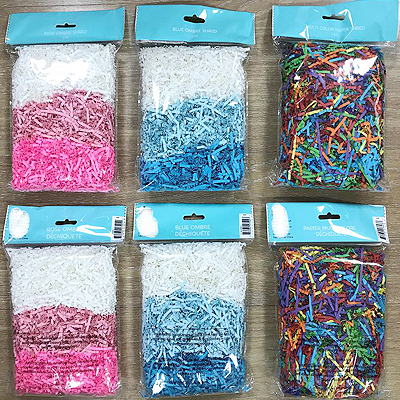 2.0 OZ Ombre Gift Bag Filler & Mulitcolor Gift Bag Filler